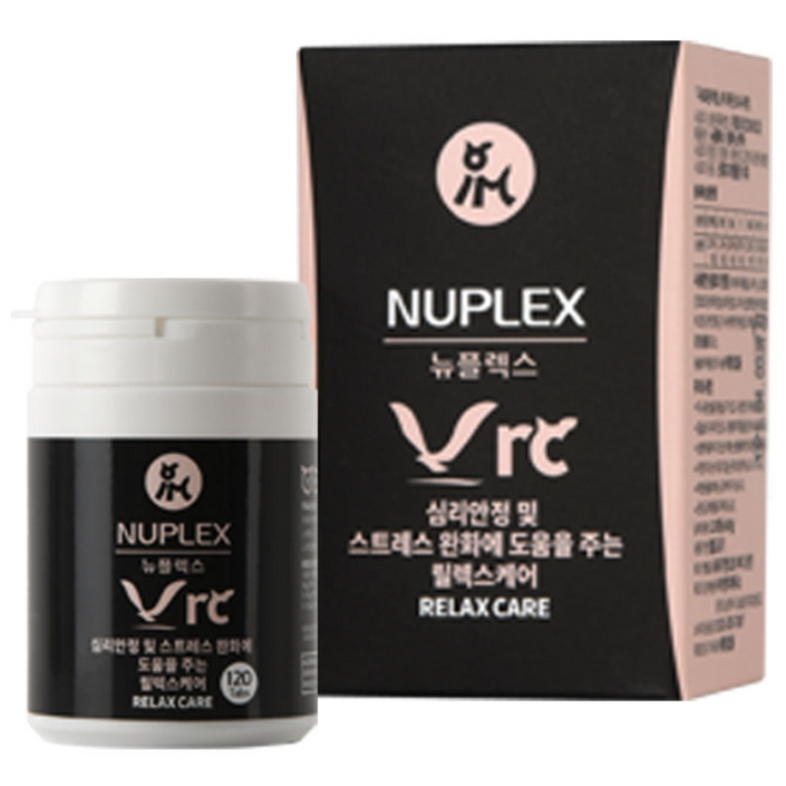 아이앤지메딕스 반려동물 뉴플렉스 영양제, 120정, 스트레스완화안정집중력관리, 1개