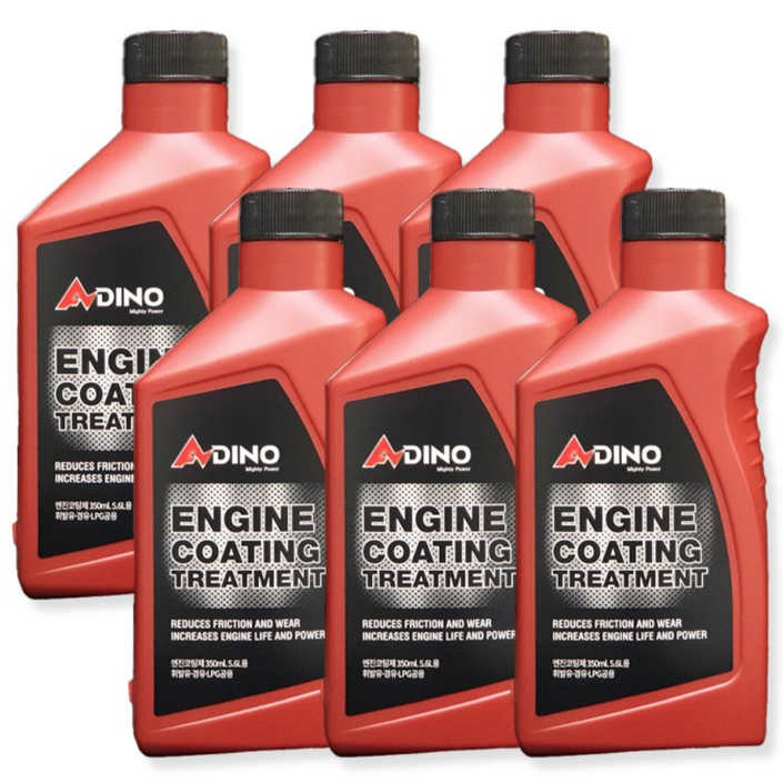 아디노 벨퍼포먼스 엔진 코팅제, 350ml, 6개
