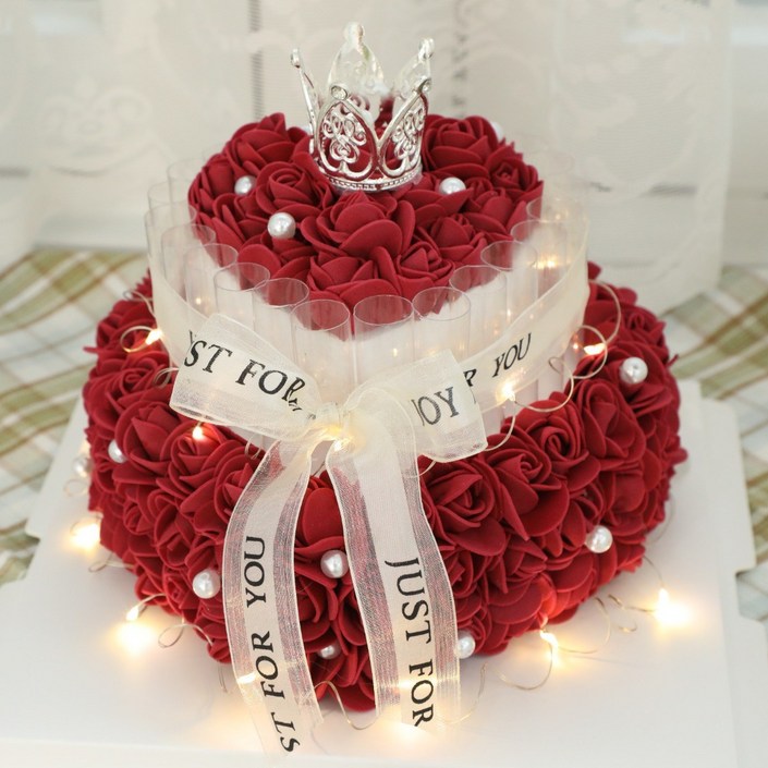 리프4, 부모님 용돈 박스, 이벤트용2단 용돈박스, 티아라로즈케이크, 버건디