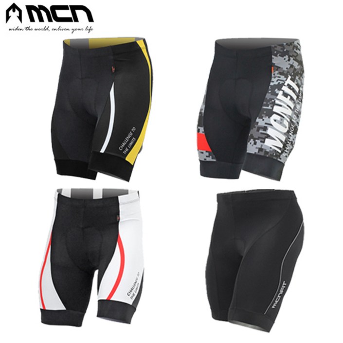 균일가 MCN 4부 패드바지 4종택1 자전거바지 의류