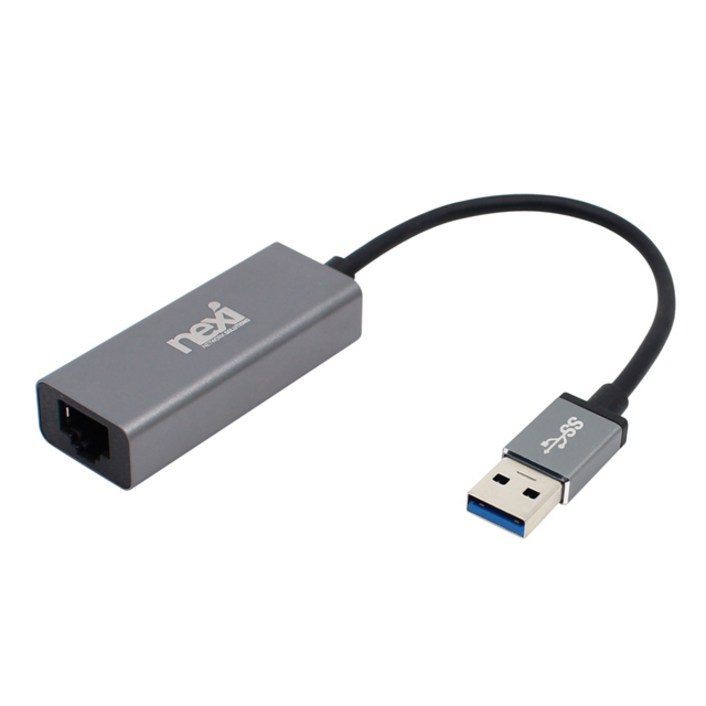 넥시 USB3.0 기가비트 이더넷 유선 랜카드 노트북용