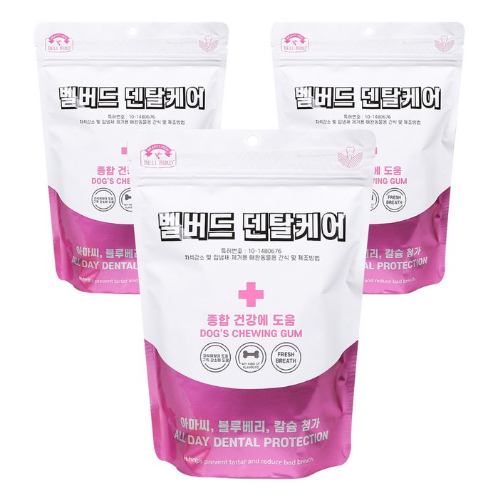 벨버드 푸드 덴탈케어 강아지 간식