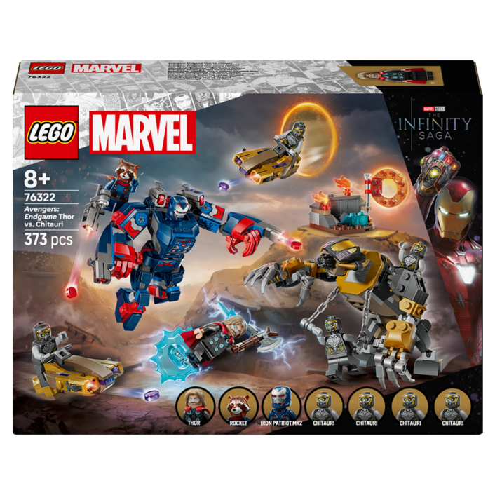 레고 슈퍼히어로 마블 76322 어벤져스 : 엔드게임 토르 대 치타우리
