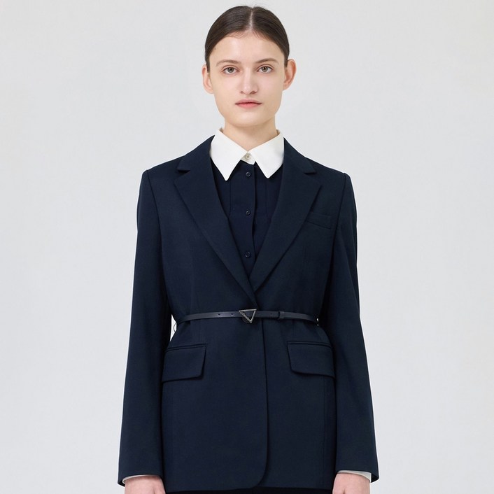 케이엘바이린 여성용 리코 벨티드 자켓