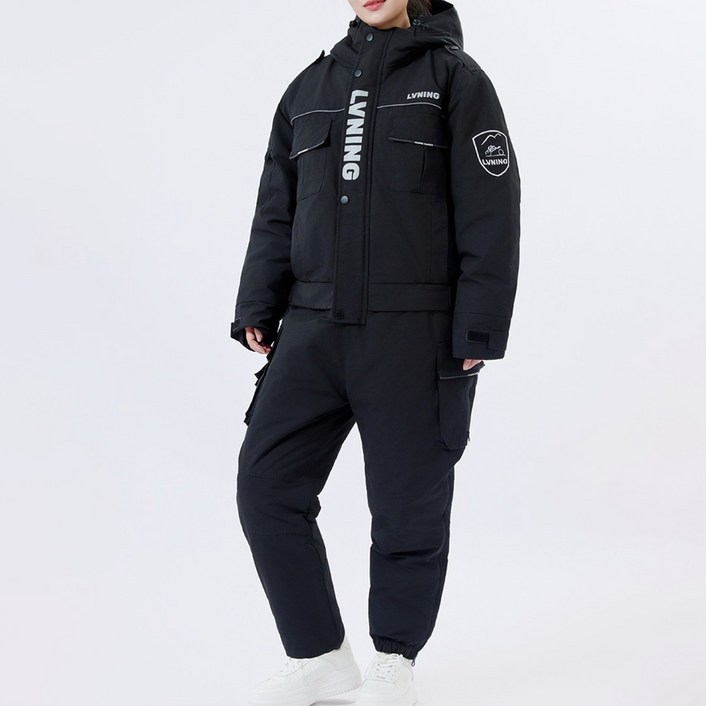 LVNING 전신일체형 남녀공용 오토바이 방한우주복