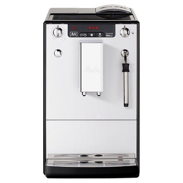 밀리타 카페오 솔로앤밀크 전자동 커피머신, E953-102, 실버