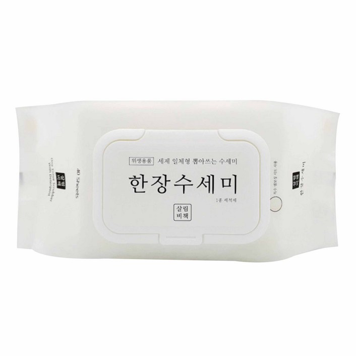 살림비책 한장 수세미 살림비책 한장 수세미