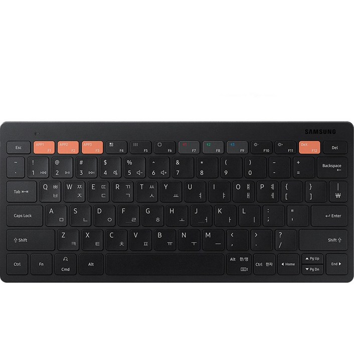 삼성전자 스마트 트리오 500 무선 텐키리스 키보드, 블랙, EJ-B3400U