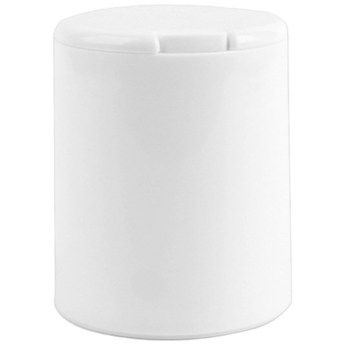 투데이리빙 원터치 원형 미니 다용도 수납함 CDLSOAL001W, 화이트, 1개