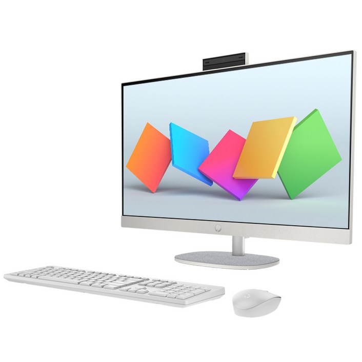 HP All in One 일체형PC Shell White 27cr0001kr i51335U WIN11 Home NVMe 512GB DDR4 16GB 68.6cm, 27cr0001kr, 기본형