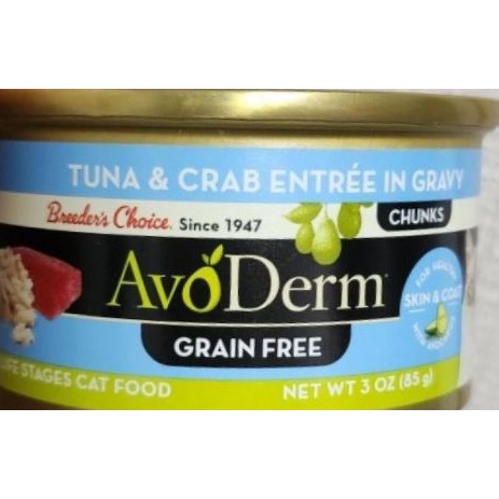 아보덤캔 그레인프리 참치 게살 고양이 습식캔, 참치게살, 85g, 48개