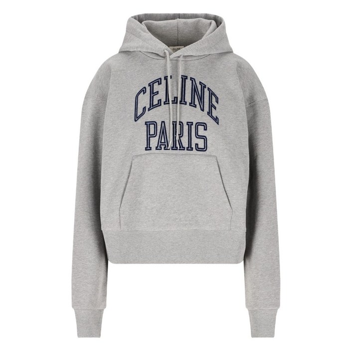 셀린느 로고 후디