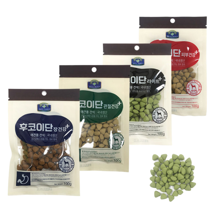 강아지 후코이단 국내산 간식 100g X 7개입, 7개 강아지 후코이단 국내산 간식 100g X 7개입, 7개