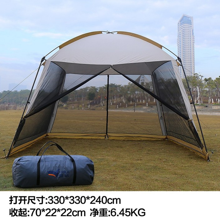 대형 원터치 타프 쉘터 8종 코팅 2 0 차양막 모기장 타옵션 마운틴하이커