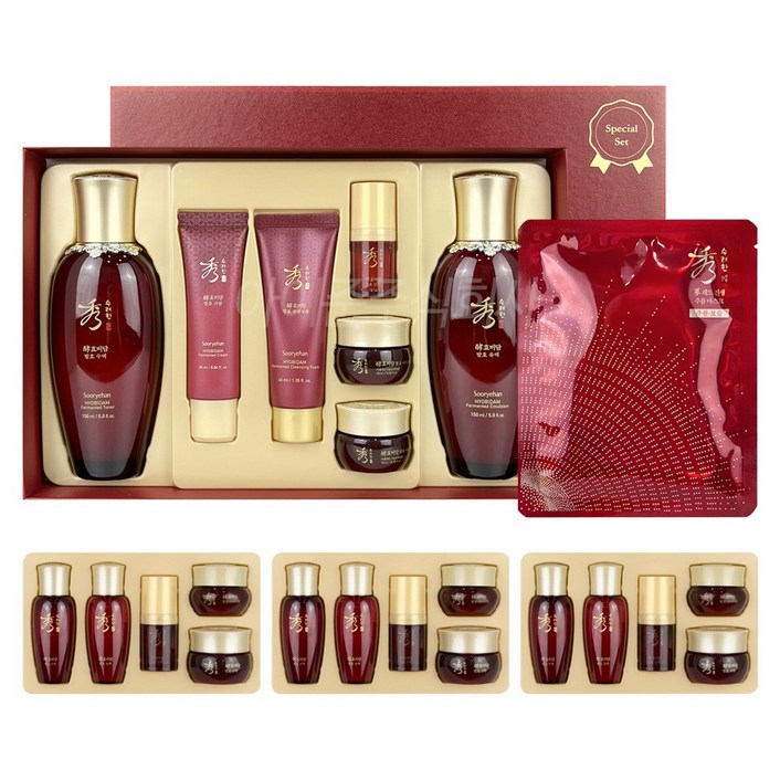 수려한 효비담 발효 2종 스페셜 기획세트발효 5종 샘플 3개, 1세트