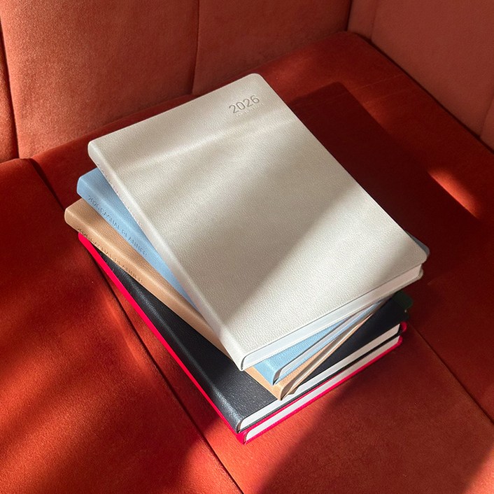 프랭클린플래너 26년 캐주얼 다이어리 2D1P 25절 LOGROG 2026, 실버그레이