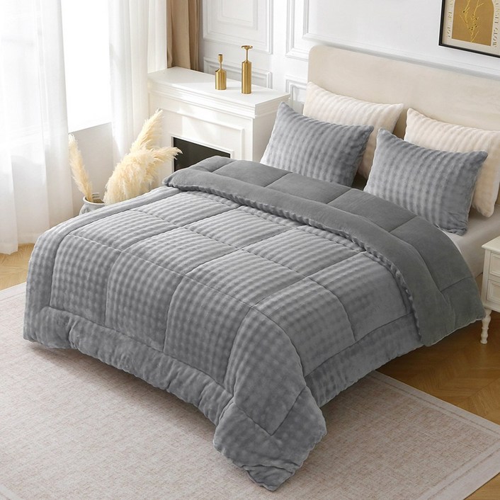 돌아라 따듯한 극세사 겨울이불