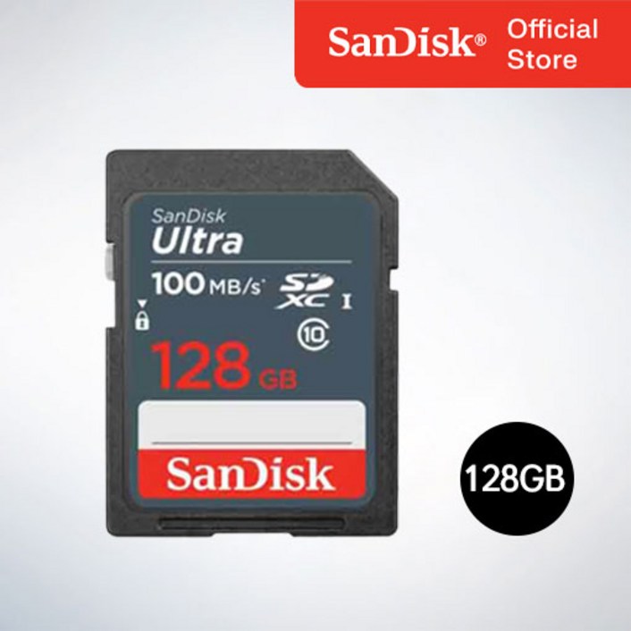 샌디스크  SD메모리카드 SDXC ULTRA 울트라  DUNR 128GB