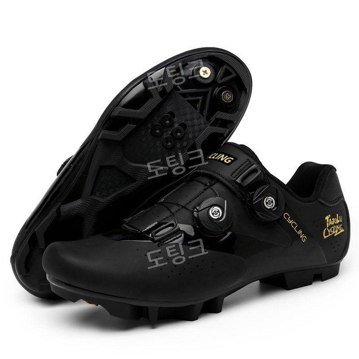 겨울 자전거신발 동계클릿슈즈 산악 로드 사이클링 MTB 라이딩 평페달