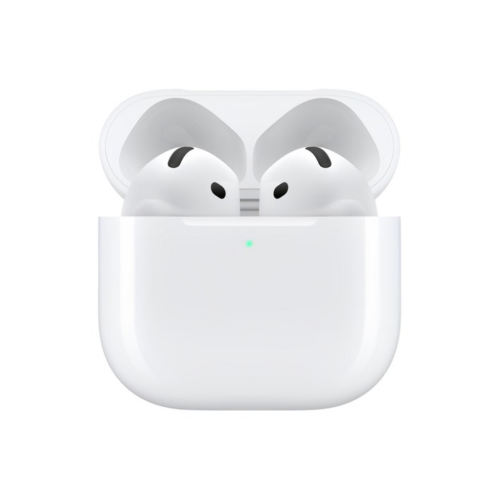 Apple 2024 에어팟 4세대 블루투스 이어폰 유선충전, MXP63KH/A, 화이트