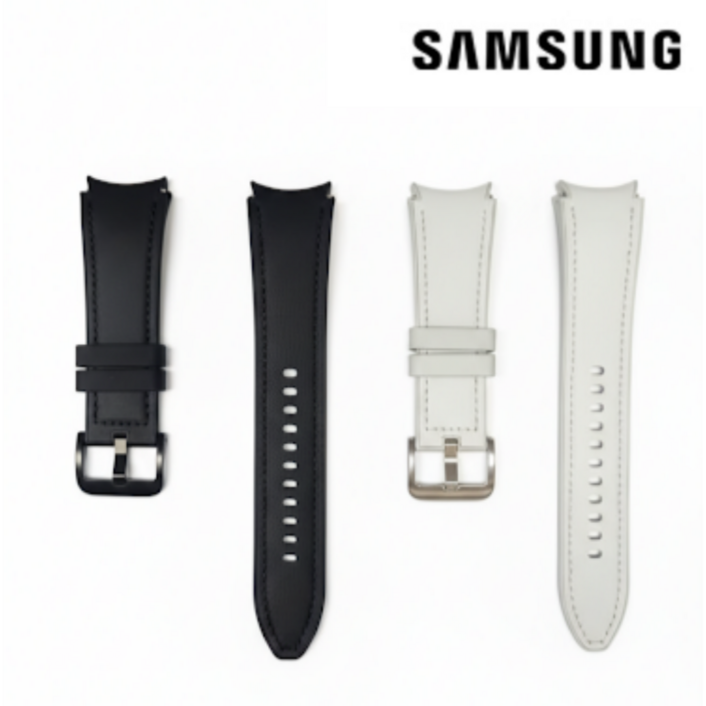 삼성 갤럭시 워치 정품 하이브리드 비건 레더 스트랩