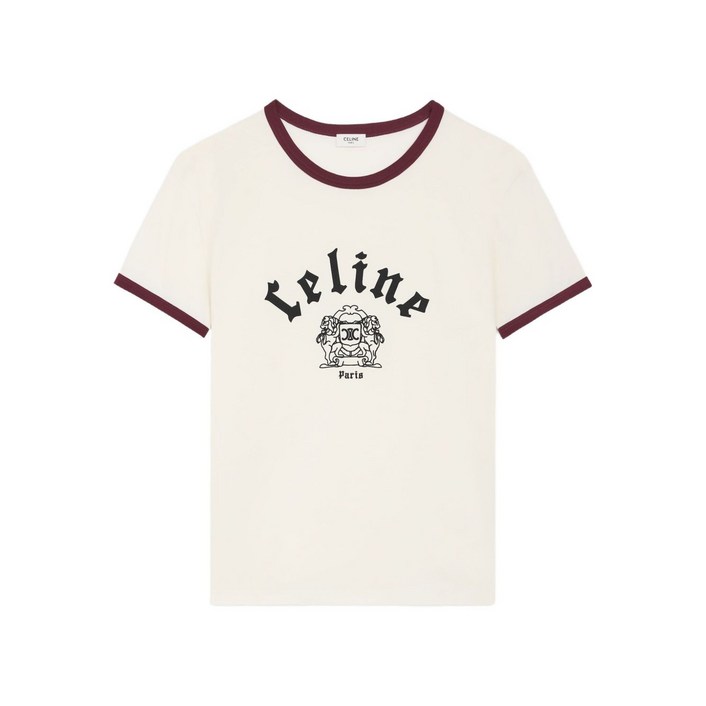 셀린느 링거 로고 티셔츠