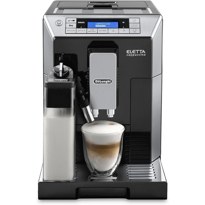 드롱기 DeLonghi 데롱기 전자동 커피 머신 엘레타 카푸치노 톱 ECAM45760B 메이커 에스프레소 전 13 메뉴 7 밀크 라테크레마 시스템 카페 자포네 탑재 자동수동 플로서