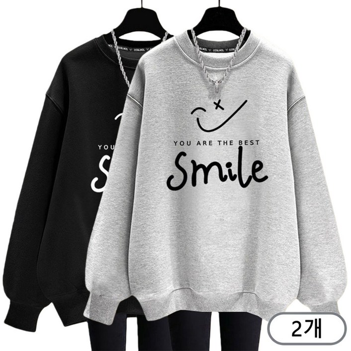 1 + 1 여성티셔츠 맨투맨 티 긴팔티 블라우스TVW3044