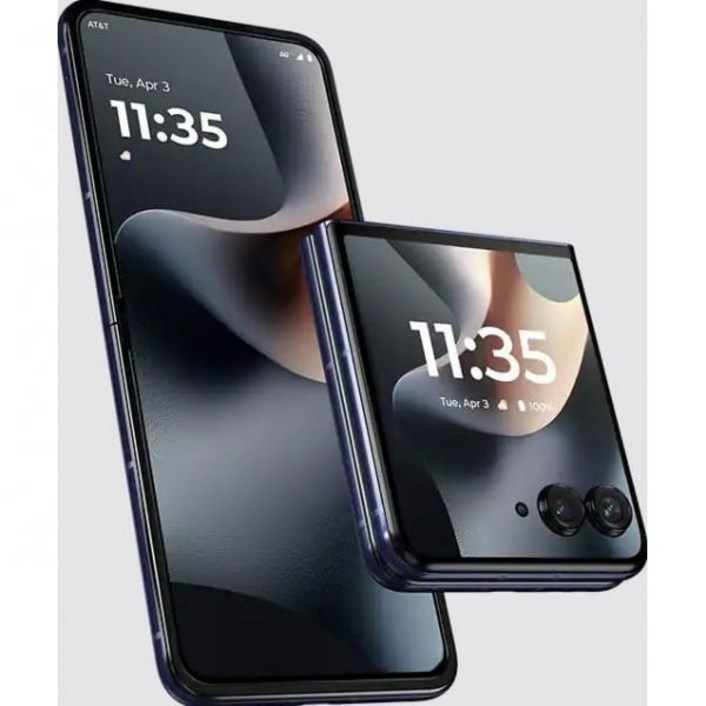 모토로라 레이저 플러스 2025 | 언락 미국용 12256GB 50MP 카메라 미드나이트 블루 리퍼비시