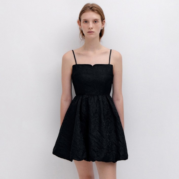 플로움 Rosy Balloon Bustier Dress(2color)