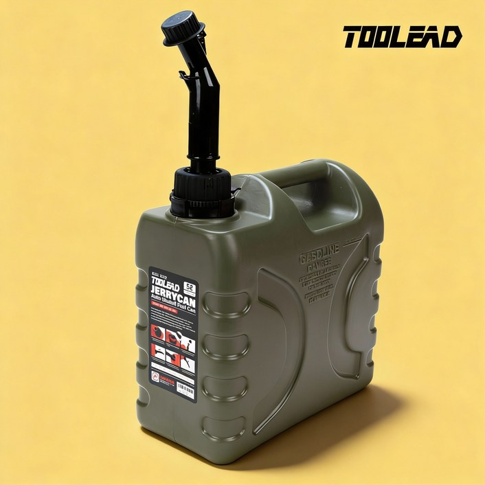 툴리드 제리캔 기름통 캠핑 등유통 휘발유 석유 연료통, 1개