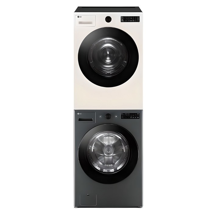 LG전자 트롬 오브제컬렉션 세탁기 FG21GN  건조기 RG19EN  키트 21kg  19kg 방문설치