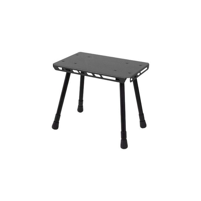 KOOLMAN쿨맨 컴팩트 길이조절 미니테이블, 컴팩트 길이조절 미니테이블  블랙