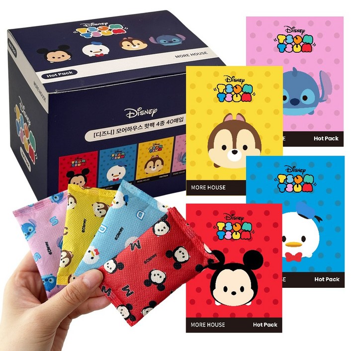 KC인증 디즈니 캐릭터 어린이 미니 핫팩 30g
