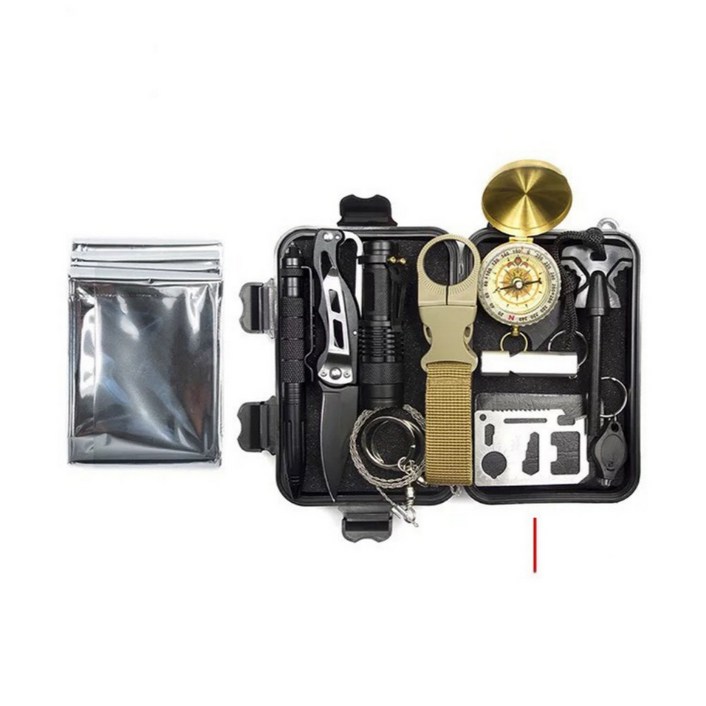 더존 휴대용 생존키트 캠핑 응급 재난용품 지진 대비 비상용품