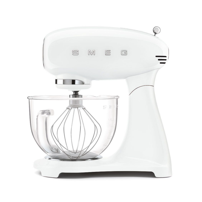스메그 레트로 다용도 반죽기 거품기 휘핑기 화이트 4.8L 독일 내수용 베이킹용