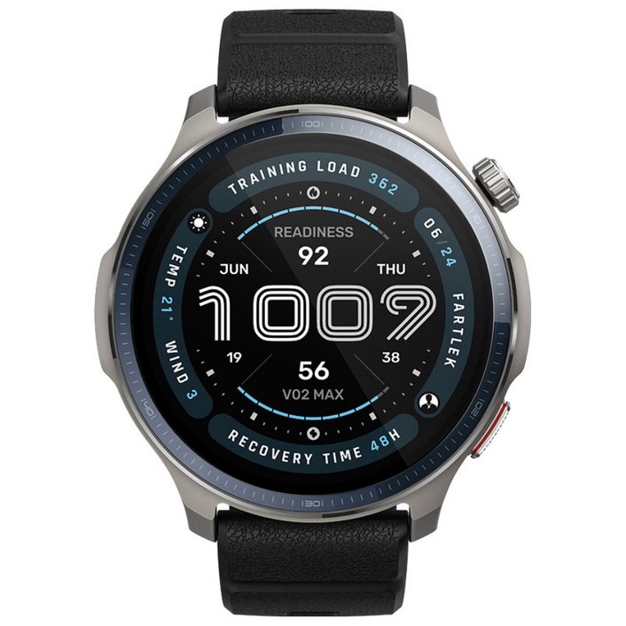 어메이즈핏 스마트워치 Balance 2, GPS + 블루투스, 4.74cm, 블랙
