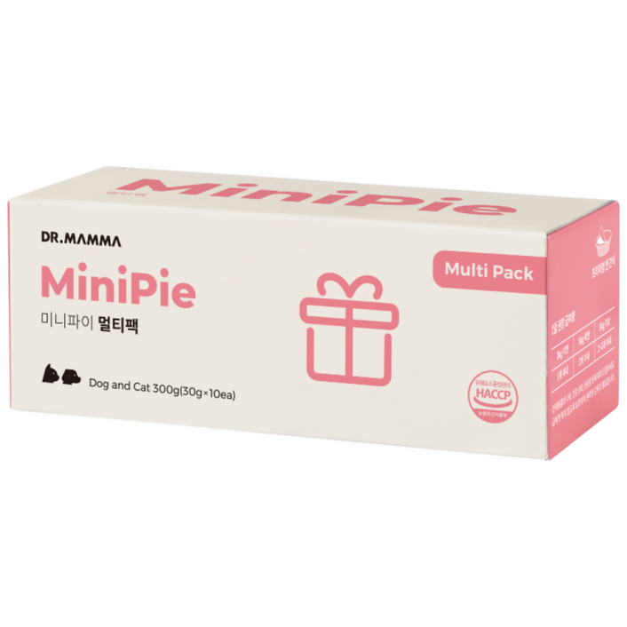 [공식몰]닥터맘마 미니파이 강아지 고양이 습식 캔 간식 30gx10캔