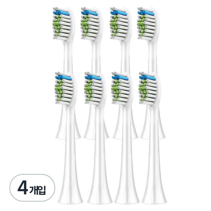 토비메모리 다이아몬드화이트 필립스전동칫솔 호환 리필모, HX606405, 2세트