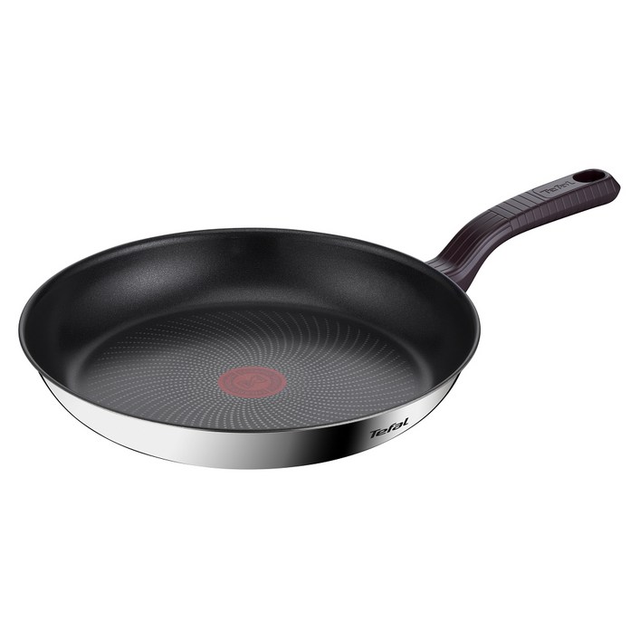 테팔 인덕션 티타늄 1X 스테인리스 스틸 트렌디쿡 프라이팬, 28cm, 1개 테팔 인덕션 티타늄 1X 스테인리스 스틸 트렌디쿡 프라이팬, 28cm, 1개