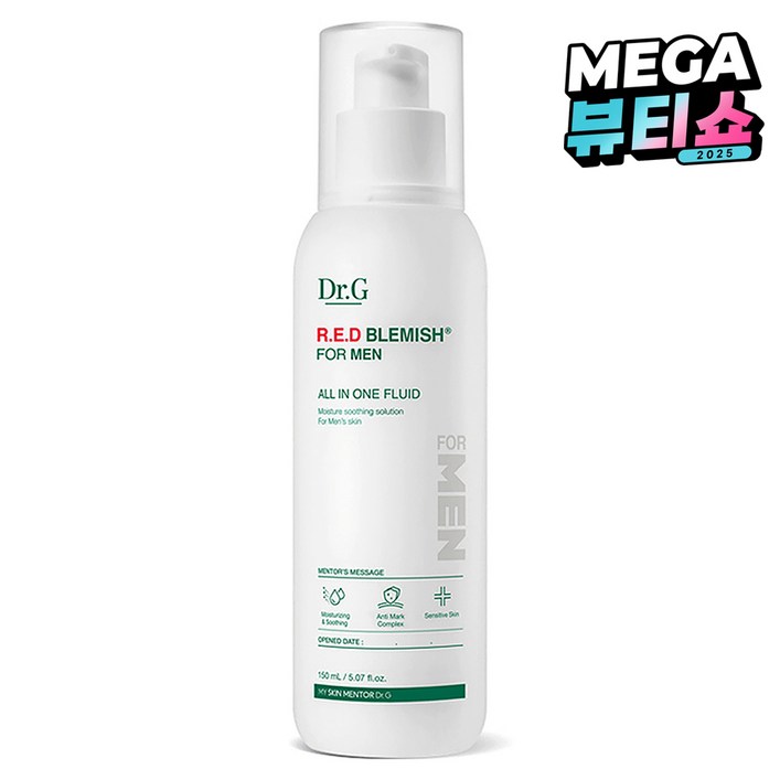 닥터지 레드 블레미쉬 포 맨 올인원 플루이드, 150ml, 1개