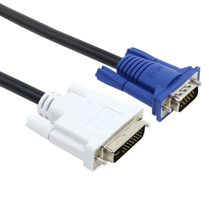 넥시 DVI to RGB VGA 케이블 3m, NX479NXDVIRGB030, 1개 넥시 DVI to RGB VGA 케이블 3m, NX479NXDVIRGB030, 1개
