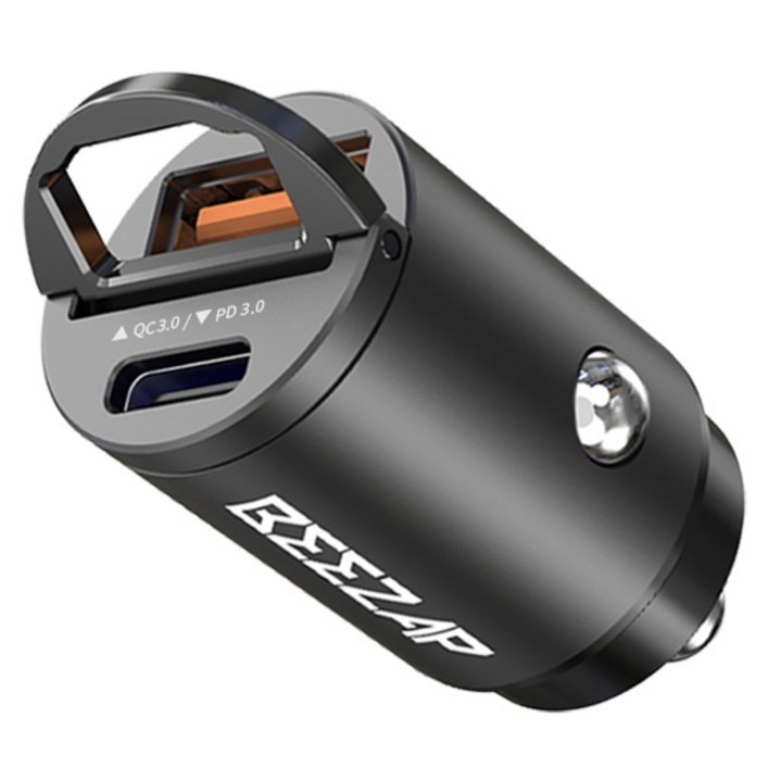 비잽 듀얼 30W 차량용 매립형 초미니 PD 3.0 QC 3.0 PPS 지원 시거잭 충전기 비잽 듀얼 30W 차량용 매립형 초미니 PD 3.0 QC 3.0 PPS 지원 시거잭 충전기