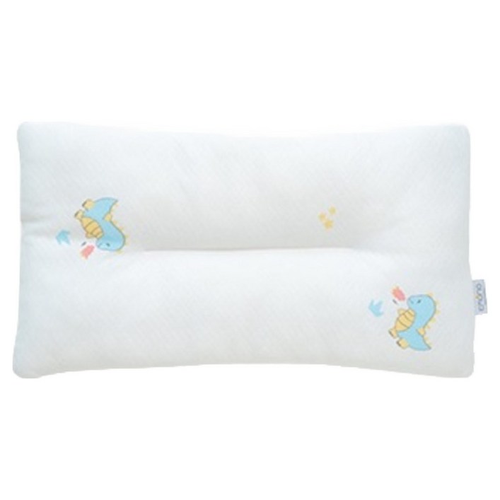 이몽 유아용 듀라론 냉감 순면 양면 베개, 앵그리 디노