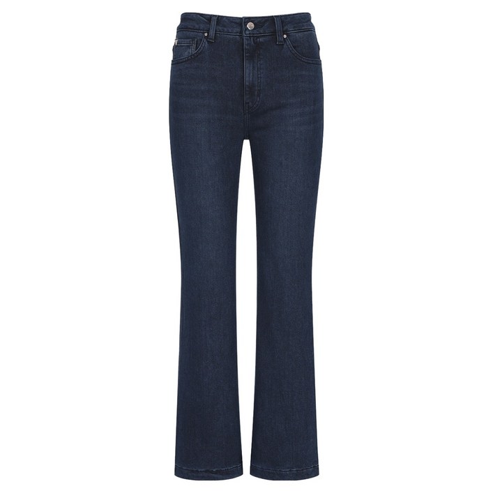 게스 여성용 D톤 기모 플레어 부츠컷 청바지 YO4D1177