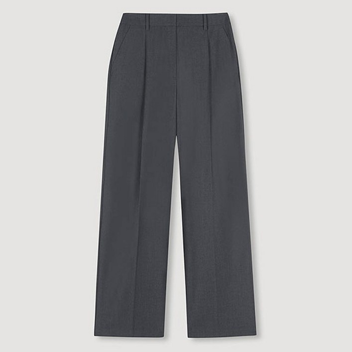 쉬즈미스 여성용 원턱 루즈핏 팬츠