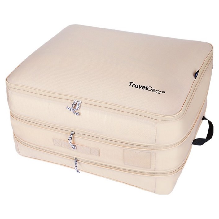 트래블기어 점보 2단 다용도 대형 압축파우치