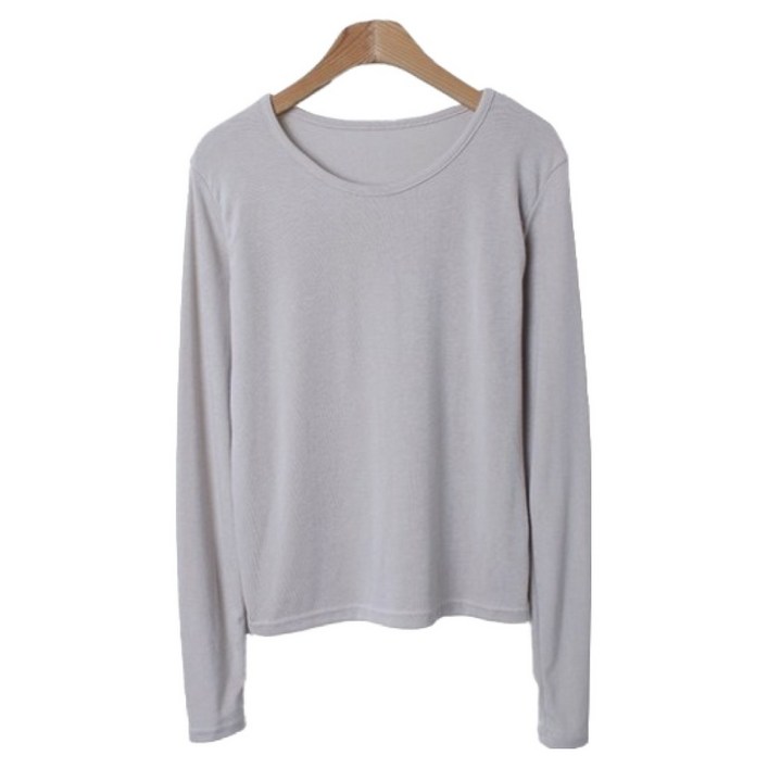 린다샵 여성용 레이도 심플 기본 유넥 티셔츠 cpt16310k52