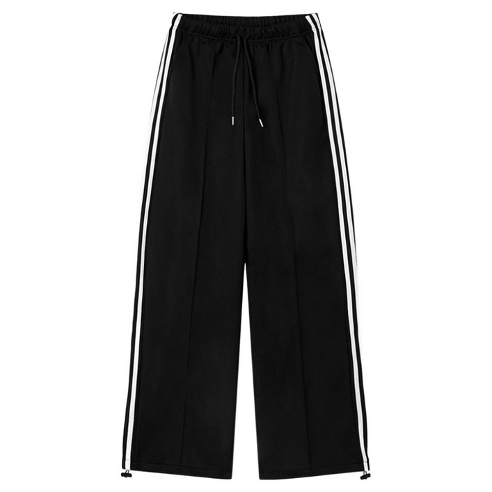 제이에이치스타일 남성용 탄탄 두줄 트랙 와이드 팬츠 JOROK691