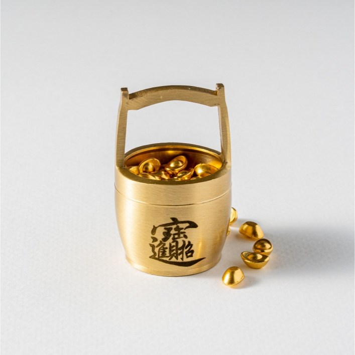 살림만렙 돈 들어오는 금원보 재물운 미니어처 풍수 인테리어 소품